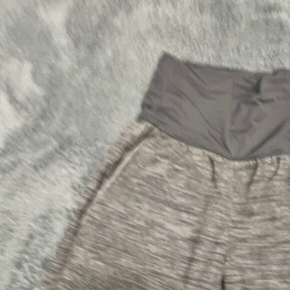Lululemon Om Pants Womens 8 Fold Over Waist Gray Baggy - Picture 2 of 9
